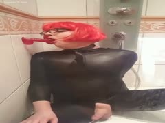 Sissy filthy fellatio